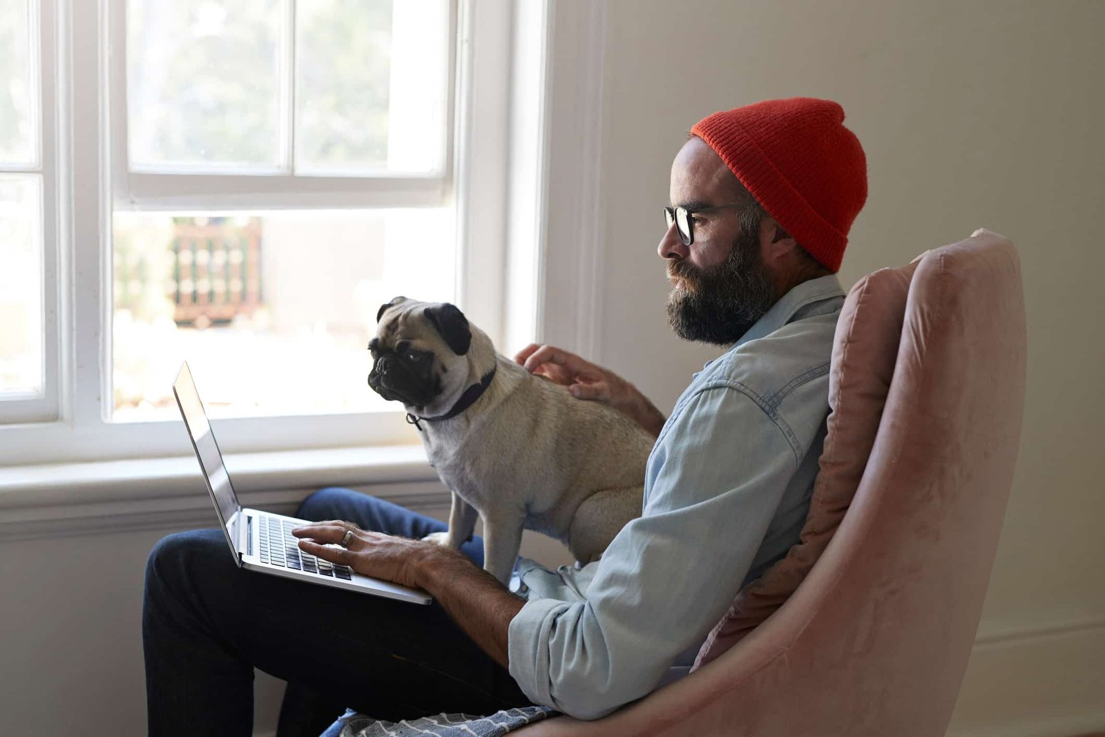 man-sitting-with-laptop-an-a-dog-resume-skills-for-resume