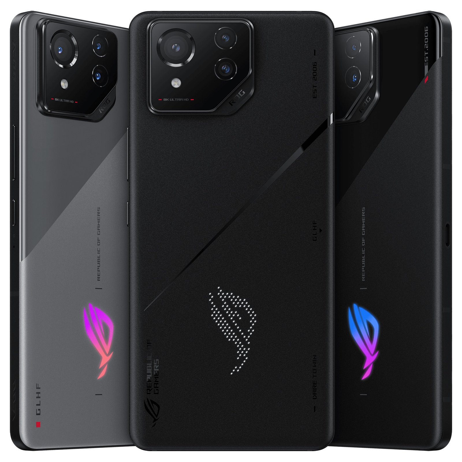 Phiên bản ROG Phone 8, Phone 8 Pro và Phone 8 Pro