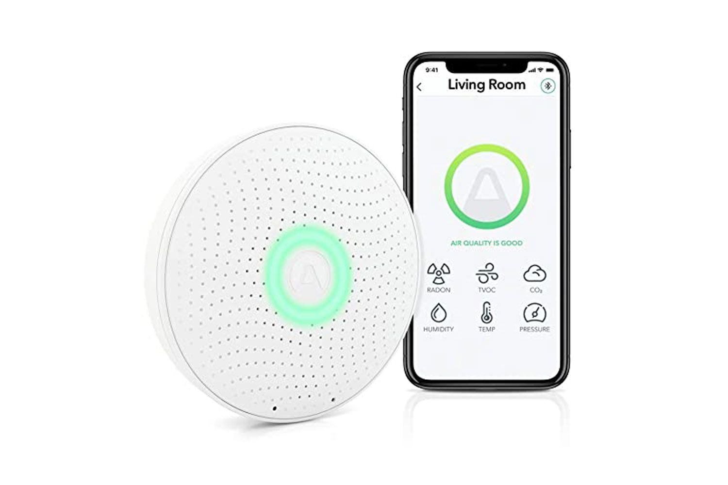 Airthings Wave Plus Radon &amp; Air Quality Monitor