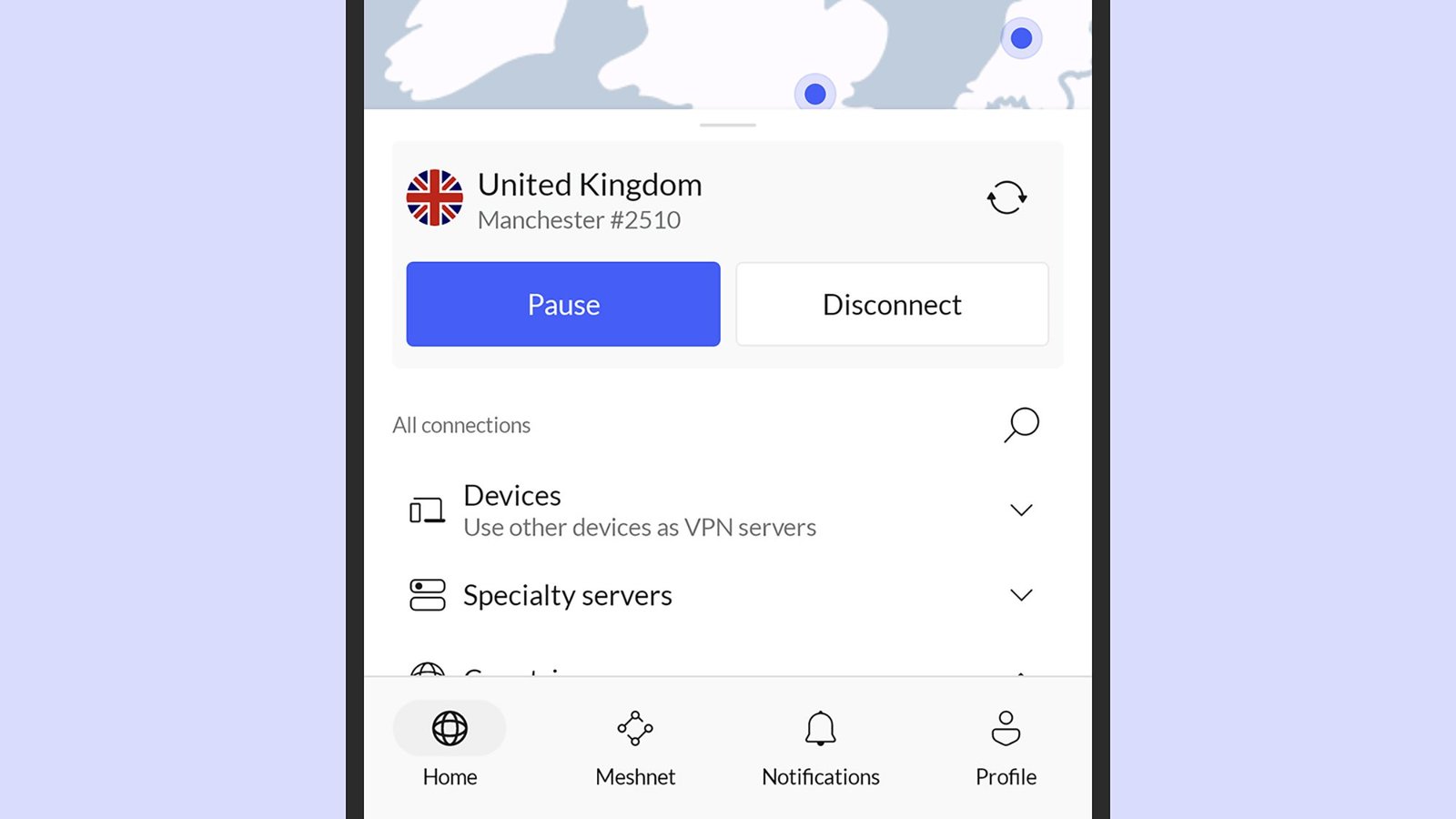 NordVPN trên Android